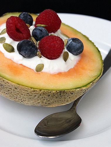 Cantaloupe Yogurt Bowl Cantaloupe Yogurt Bowl