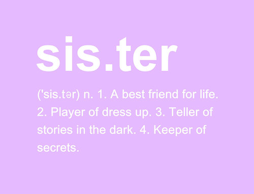 Sister definition ($15)
Sister definition ($15)