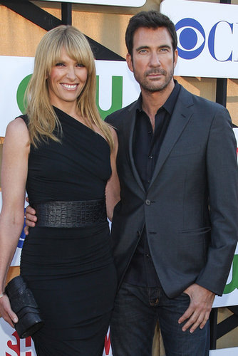 Dylan McDermott posed with Toni Collette at the CW, CBS, and Showtime party.
Dylan McDermott posed with Toni Collette at the CW, CBS, and Showtime party.