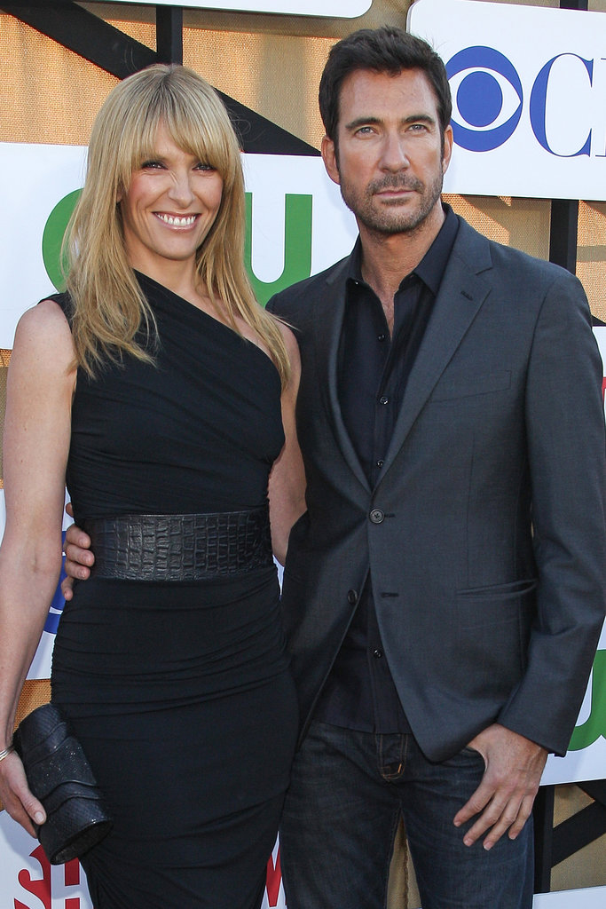 Dylan McDermott posed with Toni Collette at the CW, CBS, and Showtime party.
Dylan McDermott posed with Toni Collette at the CW, CBS, and Showtime party.