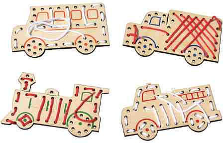 We love the timeless fun that comes along with lace-up toys. This set of lace-up vehicles ($26) is likely to bring back a bit of nostalgia for mom and dad.
We love the timeless fun that comes along with lace-up toys. This set of lace-up vehicles ($26) is likely to bring back a bit of nostalgia for mom and dad.