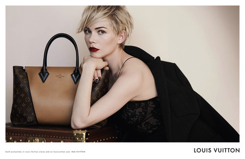 Michelle Williams photographed by Peter Lindbergh.
Photo courtesy of Louis Vuitton
Michelle Williams photographed by Peter Lindbergh.
Photo courtesy of Louis Vuitton