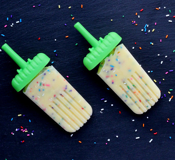 Funfetti Pudding Pops Funfetti Pudding Pops