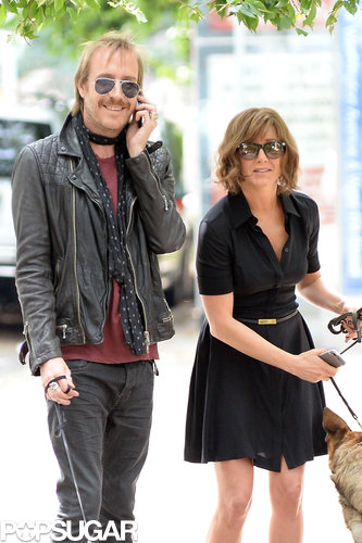 Jennifer Aniston filmed again in NYC on July 31 while wearing a black dress.
Jennifer Aniston filmed again in NYC on July 31 while wearing a black dress.