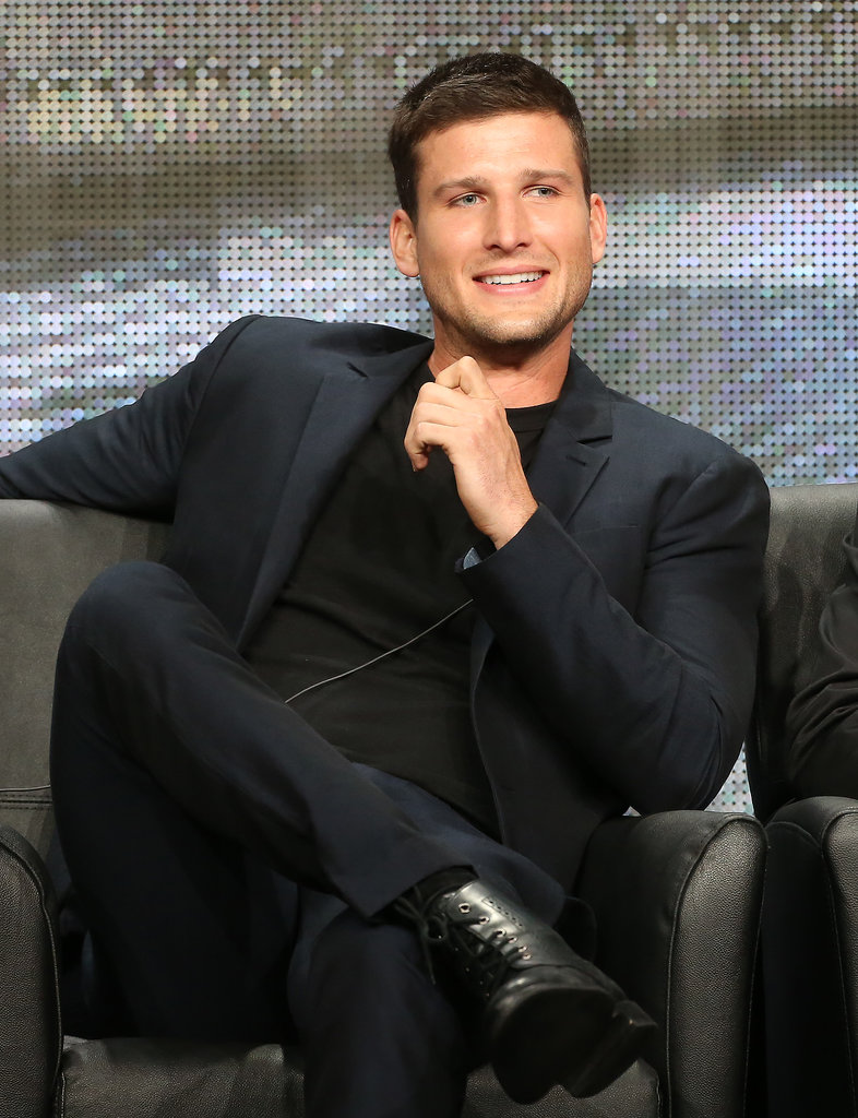 Parker Young participated in a panel discussion about Enlisted at the Summer TCA Tour.
Parker Young participated in a panel discussion about Enlisted at the Summer TCA Tour.
