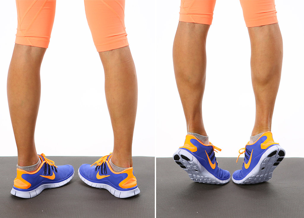 Shin Splints: Calf Raises — Internal Rotation Shin Splints: Calf Raises — Internal Rotation