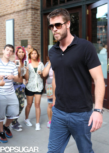 Looking Good, Hemsworth! Liam Promotes Paranoia in the Big Apple Looking Good, Hemsworth! Liam Promotes Paranoia in the Big Apple