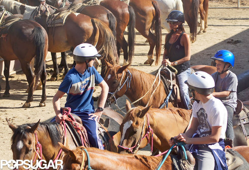 Victoria Beckham Is on a Horse! Victoria Beckham Is on a Horse!