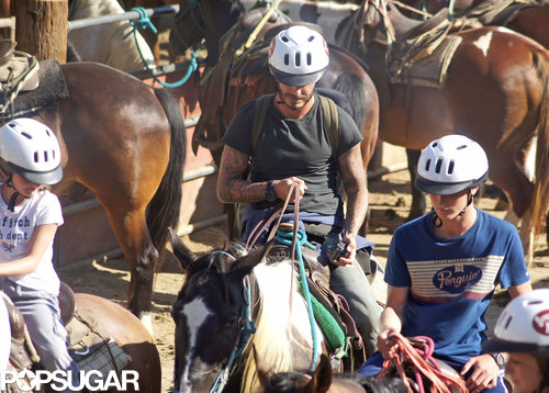 Victoria Beckham Is on a Horse! Victoria Beckham Is on a Horse!