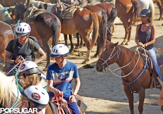Victoria Beckham went horseback riding with her sons, Brooklyn, Romeo, and Cruz.
Victoria Beckham went horseback riding with her sons, Brooklyn, Romeo, and Cruz.