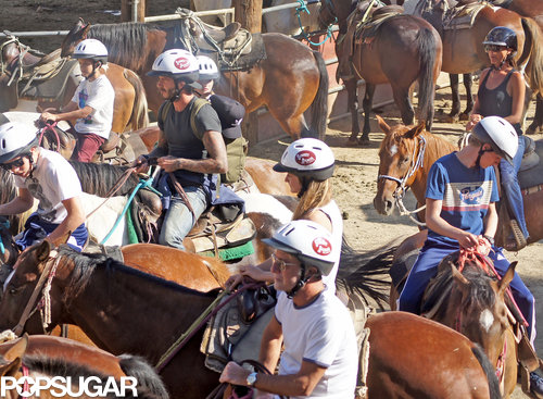 Victoria Beckham Is on a Horse! Victoria Beckham Is on a Horse!