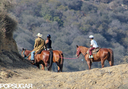 Victoria Beckham Is on a Horse! Victoria Beckham Is on a Horse!