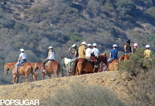Victoria Beckham Is on a Horse! Victoria Beckham Is on a Horse!
