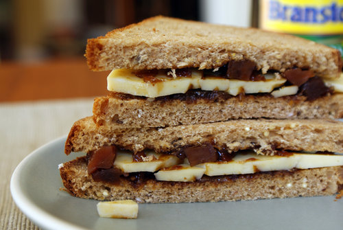 British Pub Grub: Cheese and Pickle Sandwich British Pub Grub: Cheese and Pickle Sandwich