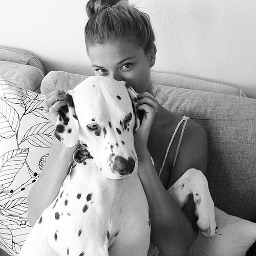Nina Agdal shares photos of her family's dalmatian on her Instagram feed.
Source: Instagram user ninaagdal
Nina Agdal shares photos of her family's dalmatian on her Instagram feed.
Source: Instagram user ninaagdal