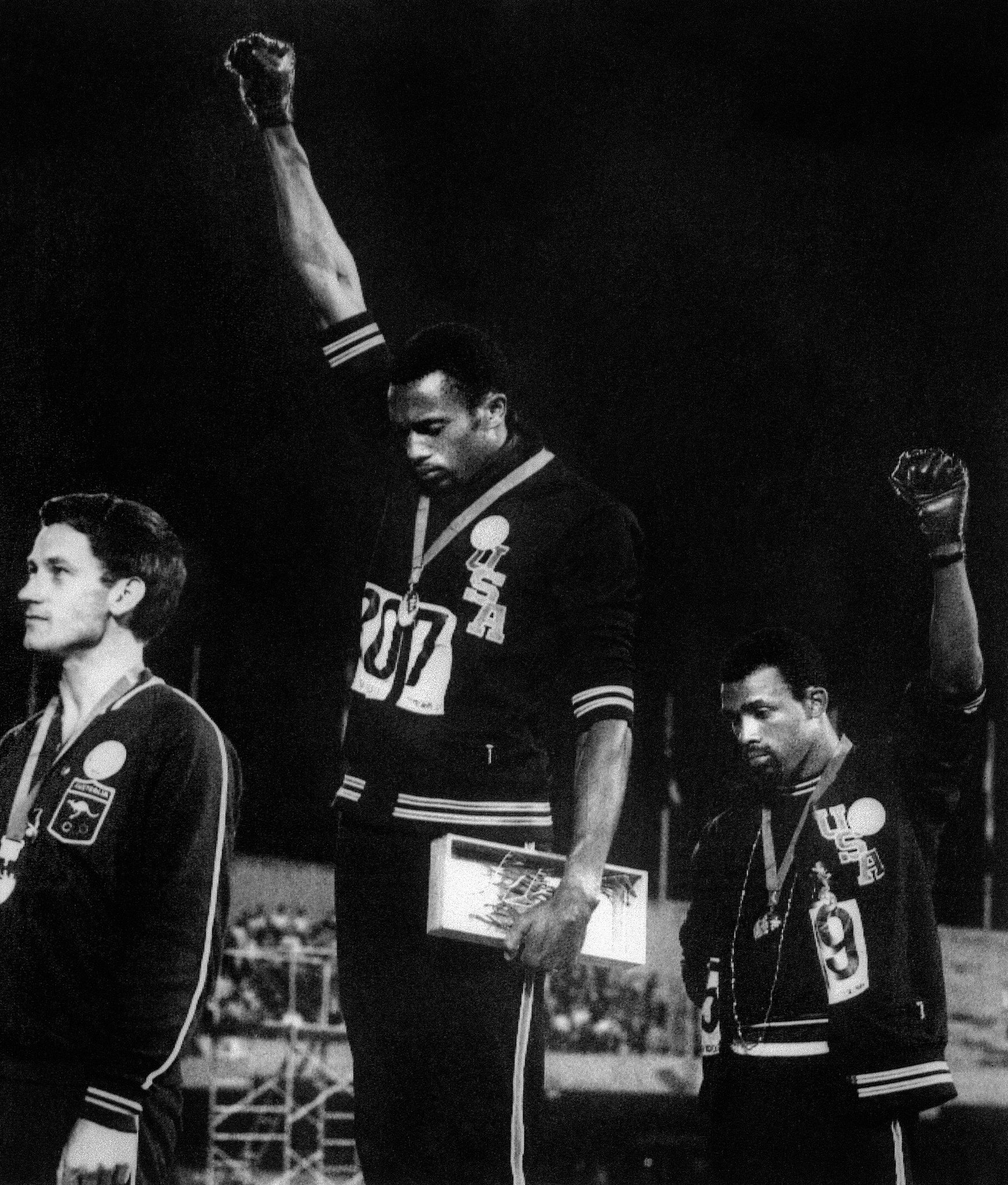 black power olympics shirt