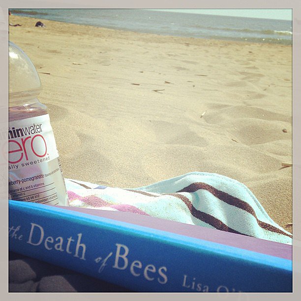 Kristenlys was reading on the beach (the best).
Kristenlys was reading on the beach (the best).