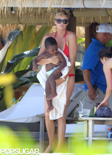 Charlize Theron Shows Off Her Hot Birthday Bikini Bod Charlize Theron Shows Off Her Hot Birthday Bikini Bod