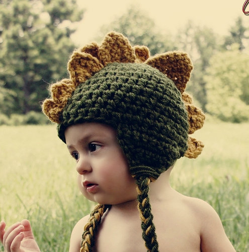 Baby Dinosaur Crochet Hat ($47)
Baby Dinosaur Crochet Hat ($47)