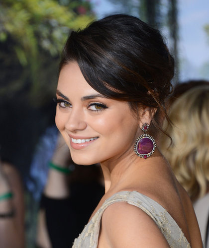 Earlier this year, Mila was out for the premiere of her film Oz the Great and Powerful looking like a classic beauty. Her hair was pulled back in a low chignon with sideswept bangs, while her makeup focused on thick black liner and peach tones on her cheeks and lips.
Earlier this year, Mila was out for the premiere of her film Oz the Great and Powerful looking like a classic beauty. Her hair was pulled back in a low chignon with sideswept bangs, while her makeup focused on thick black liner and peach tones on her cheeks and lips.