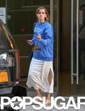 Emma Watson Flaunts Her Love of Literature in NYC