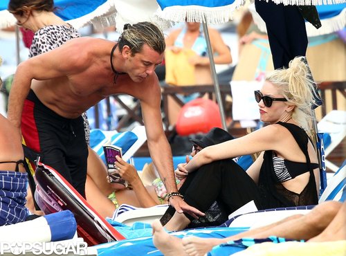 Gwen Stefani Stays Glam as Gavin Rossdale Goes Shirtless Gwen Stefani Stays Glam as Gavin Rossdale Goes Shirtless