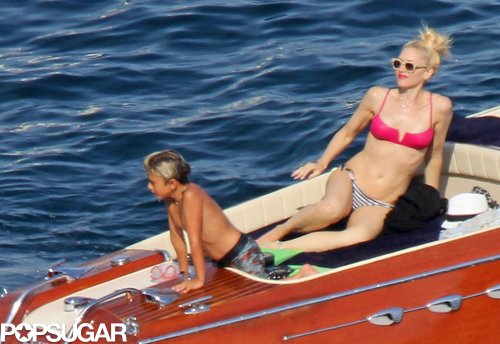 Gwen Stefani Stays Glam as Gavin Rossdale Goes Shirtless Gwen Stefani Stays Glam as Gavin Rossdale Goes Shirtless