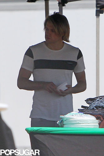 Chord Overstreet filmed a dance number.
Chord Overstreet filmed a dance number.