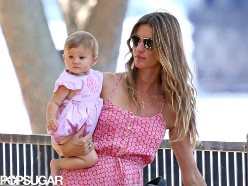 Gisele Bündchen shared a sweet park date with her daughter, Vivian, and son, Benjamin, in Boston.
Gisele Bündchen shared a sweet park date with her daughter, Vivian, and son, Benjamin, in Boston.