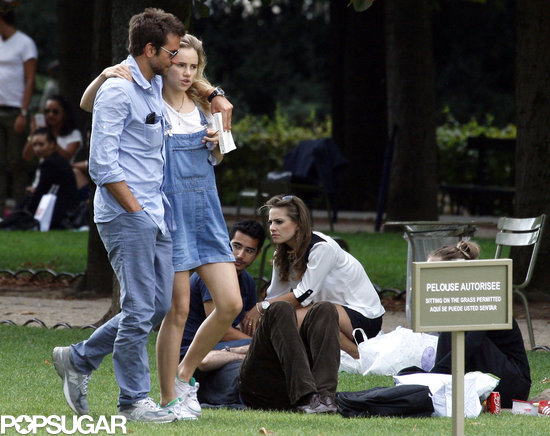 Bradley Cooper and Suki Waterhouse walked through Paris together.
Bradley Cooper and Suki Waterhouse walked through Paris together.