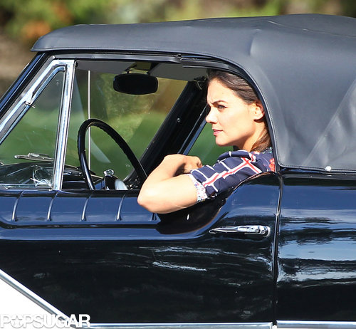 Katie Holmes Is a Dancing Machine on Set! Katie Holmes Is a Dancing Machine on Set!