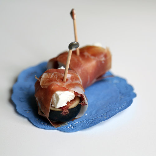 Fig, Goat Cheese, and Prosciutto Fig, Goat Cheese, and Prosciutto