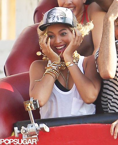 Mrs. Carter Mixes Business With Pleasure at Coney Island Mrs. Carter Mixes Business With Pleasure at Coney Island