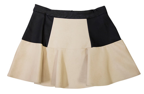 The light shade of this colorblock mini from Lush Clothing ($48) will really pop against black tights in the Fall.
The light shade of this colorblock mini from Lush Clothing ($48) will really pop against black tights in the Fall.