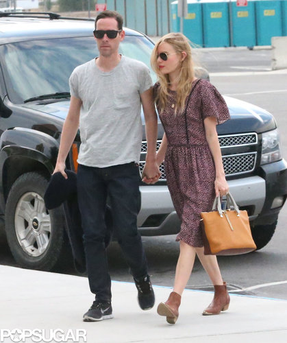 Newlyweds Kate Bosworth and Michael Polish walked hand in hand.
Newlyweds Kate Bosworth and Michael Polish walked hand in hand.