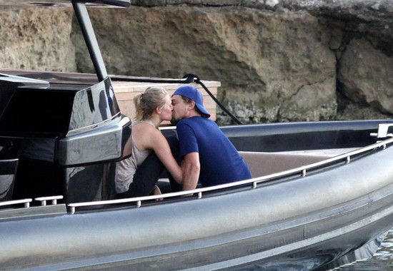 Leonardo DiCaprio and Toni Garrn Leonardo DiCaprio and Toni Garrn