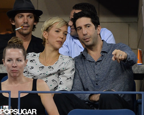 David Schwimmer sat in front of Lukas Haas.
David Schwimmer sat in front of Lukas Haas.