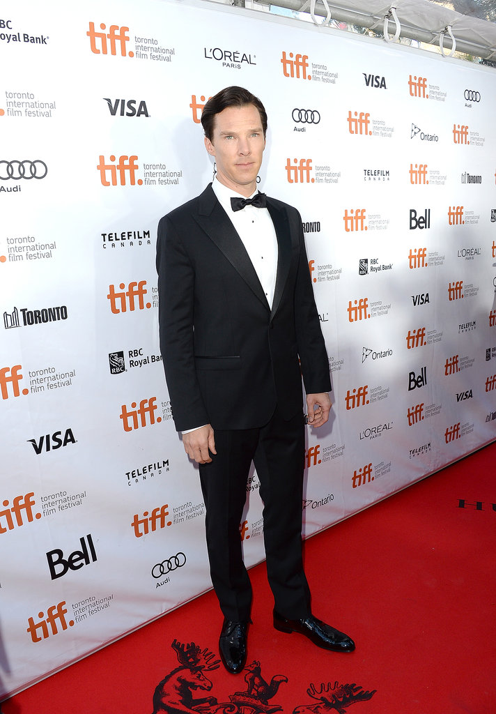 Benedict Cumberbatch kept things classy at the premiere of The Fifth Estate.
Benedict Cumberbatch kept things classy at the premiere of The Fifth Estate.