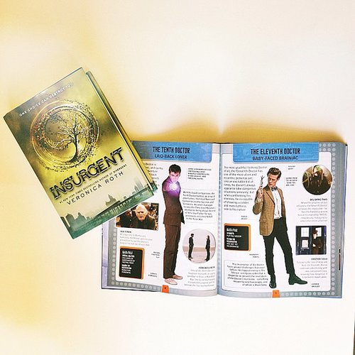 POPSUGARTech shared, "Spending National Read a Book Day with the Divergent series and Doctor Who."
POPSUGARTech shared, "Spending National Read a Book Day with the Divergent series and Doctor Who."