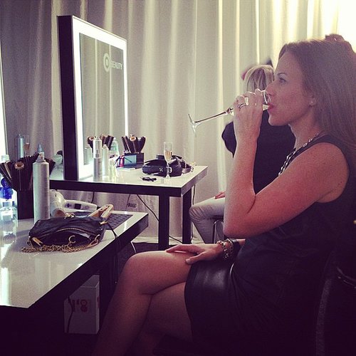 A little primping (and champers) before the 3.1 Phillip Lim For Target bash!
A little primping (and champers) before the 3.1 Phillip Lim For Target bash!