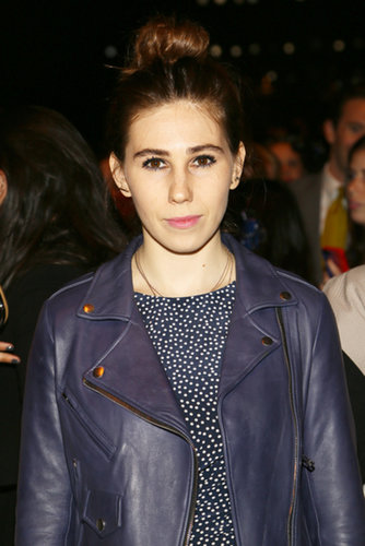 Zosia Mamet at Rebecca Minkoff Spring 2014.
Zosia Mamet at Rebecca Minkoff Spring 2014.