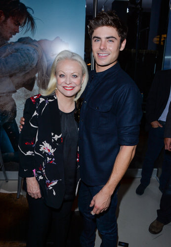 Zac Efron got close to his costar Jacki Weaver.
Zac Efron got close to his costar Jacki Weaver.
