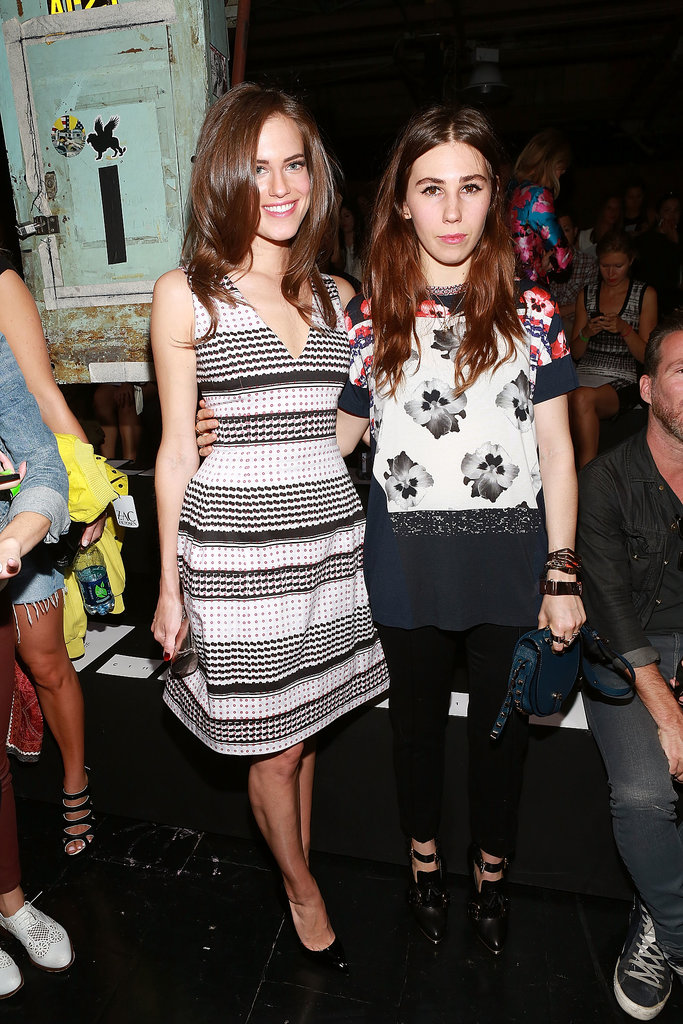 Consider this a Girls day out! We loved Allison Williams's striped A-line dress, especially next to Zosia Mamet's floral top.
Consider this a Girls day out! We loved Allison Williams's striped A-line dress, especially next to Zosia Mamet's floral top.