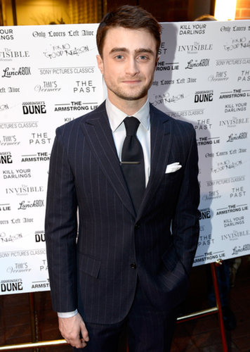 Daniel Radcliffe posed for photos at the Sony Pictures Classics cast dinner.
Daniel Radcliffe posed for photos at the Sony Pictures Classics cast dinner.