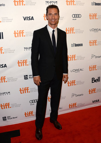 Matthew McConaughey hit the red carpet for the Toronto International Film Festival premiere of Dallas Buyers Club.
Matthew McConaughey hit the red carpet for the Toronto International Film Festival premiere of Dallas Buyers Club.