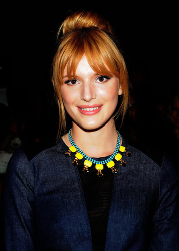 Bella Thorne at Nicole Miller Spring 2014.
Bella Thorne at Nicole Miller Spring 2014.