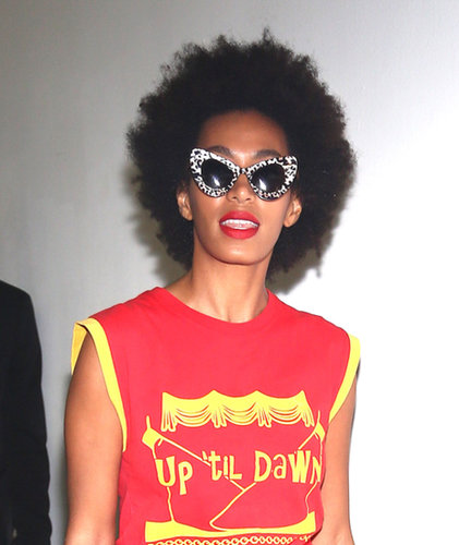 Solange Knowles at Alexander Wang Spring 2014.
Solange Knowles at Alexander Wang Spring 2014.