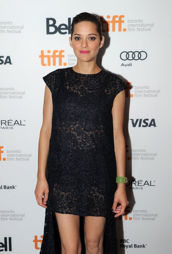 Marion Cotillard stepped out for the Blood Ties premiere.
Marion Cotillard stepped out for the Blood Ties premiere.