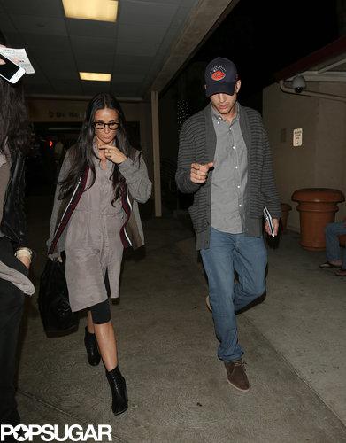 Amicable Exes? Ashton Kutcher Reunites With Ex-Wife Demi Moore For a Flight Amicable Exes? Ashton Kutcher Reunites With Ex-Wife Demi Moore For a Flight