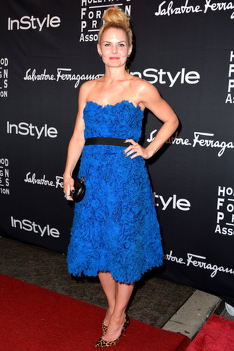 Jennifer Morrison struck a pose at the HFPA/InStyle party.
Jennifer Morrison struck a pose at the HFPA/InStyle party.